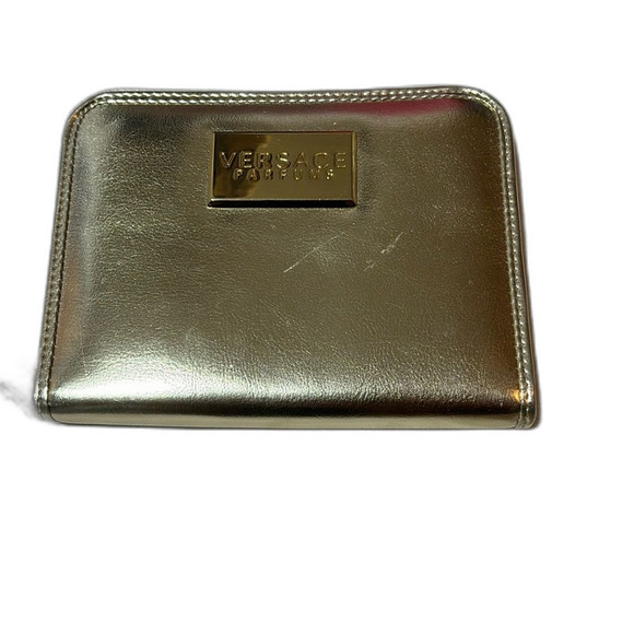 VERSACE PARFUMS Gold Wallet with Gold Chain - Picture 1 of 10